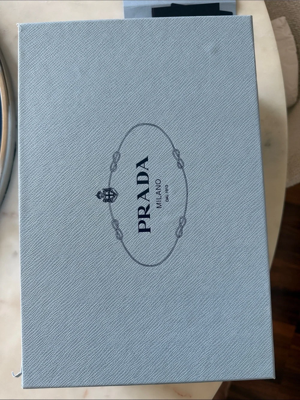 Prada Royal Blue Canvas Espadrilles